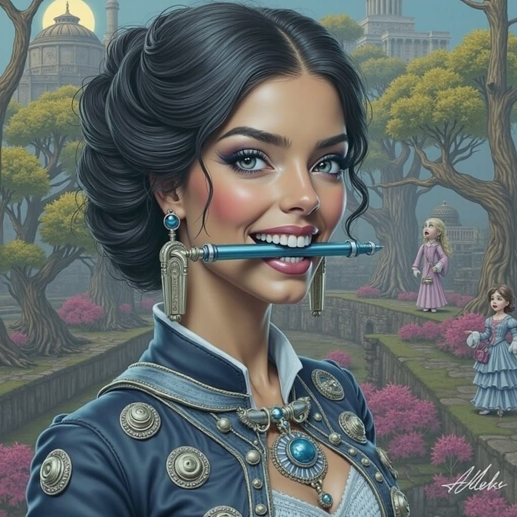 Timeless Adventurer Wields Sonic Screwdriver with Unyielding...