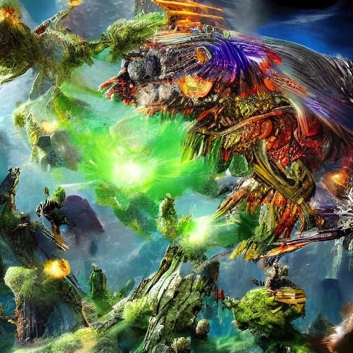 Epic Sci-Fi Planet Killer in Detailed 4K