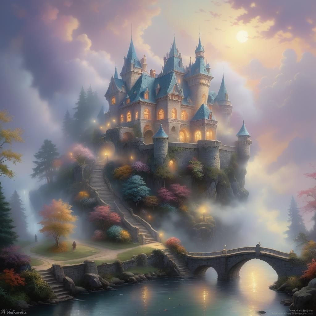 Hui Buh Haunts a Cartoon Castle