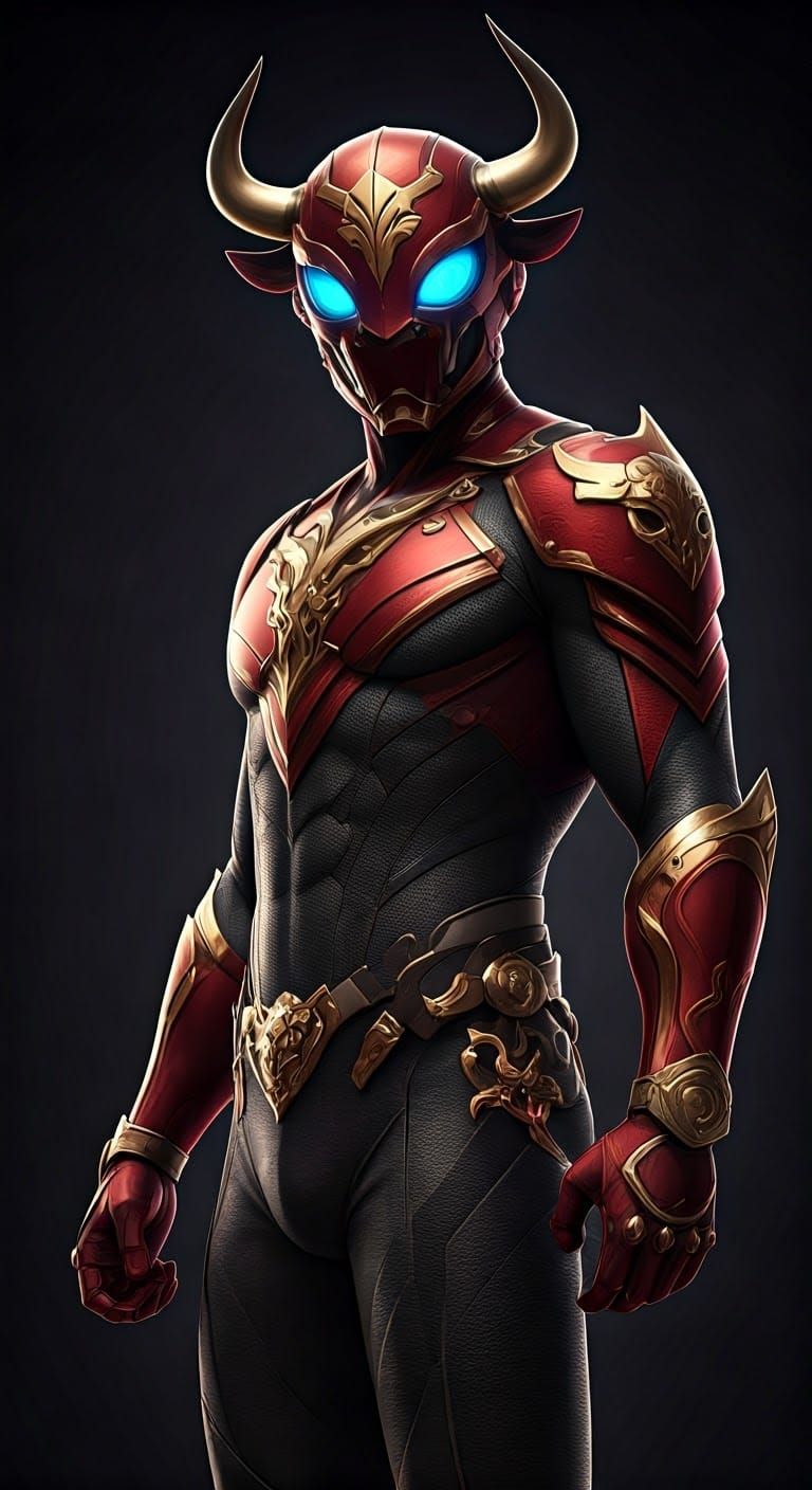 New Superhero: Bull Man