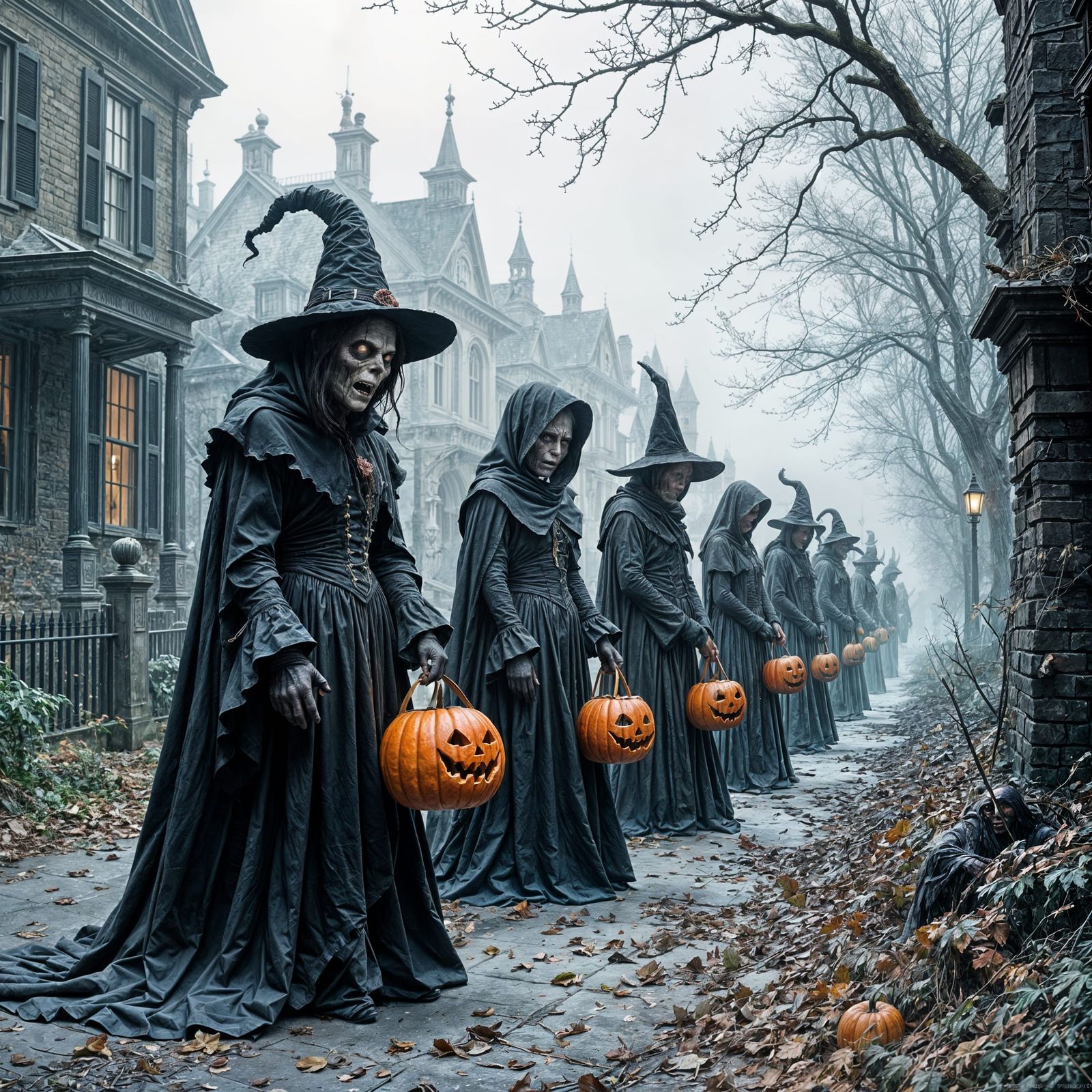 Monsters in Human Costumes for Twisted Trick or Treat