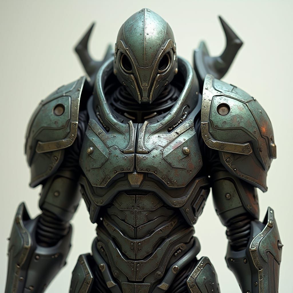 Warforged in Adaptive Camo Armor