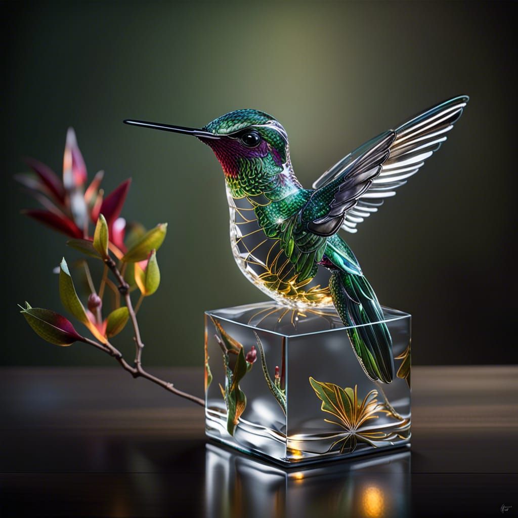The Crystal Hummingbird