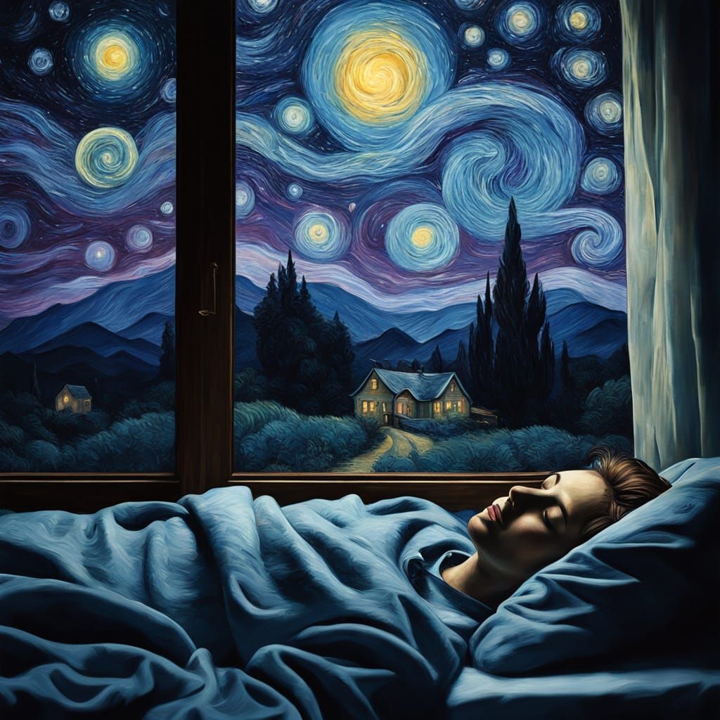 Surrealistic Slumber in Soft Focus