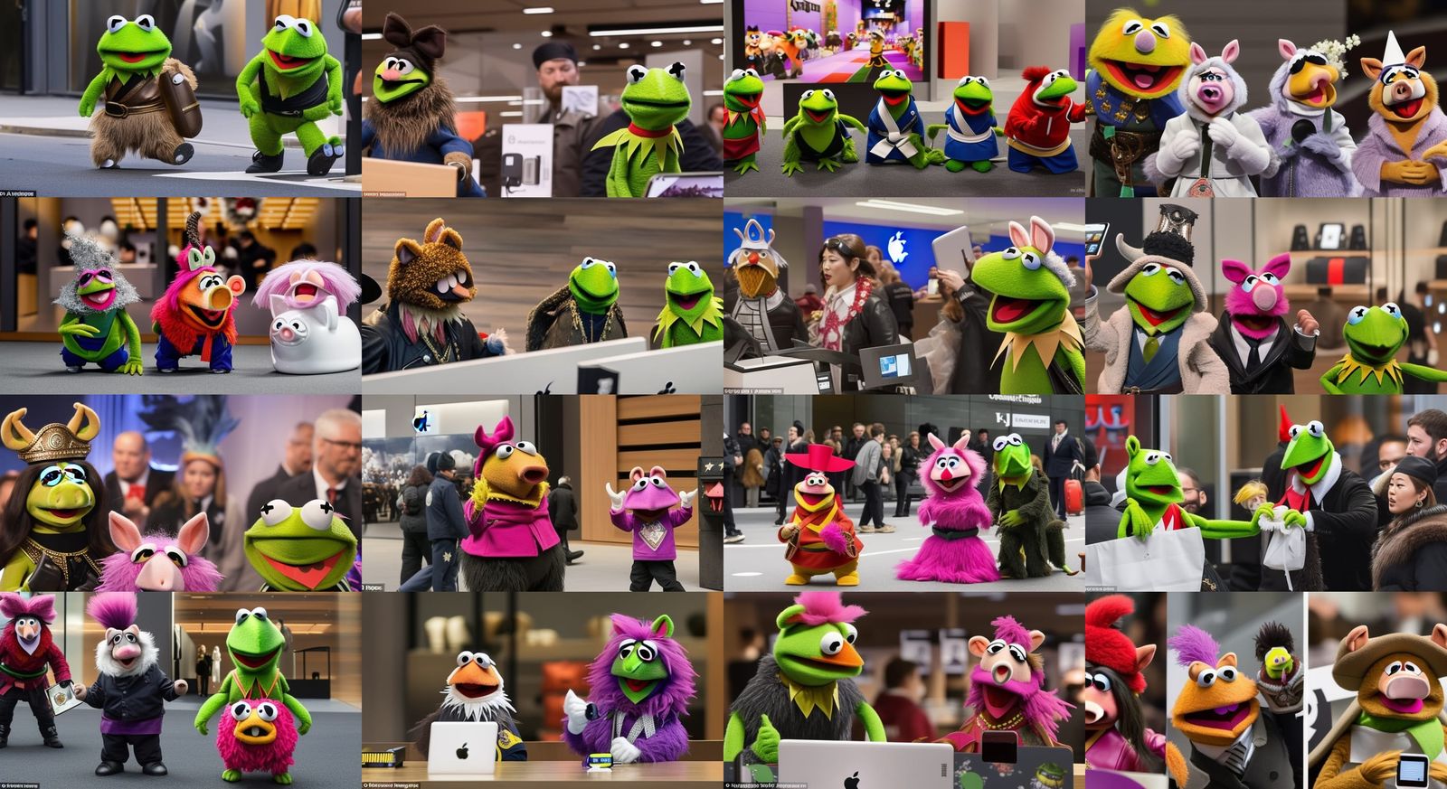 The Muppets Raid an Apple Store as Vikings