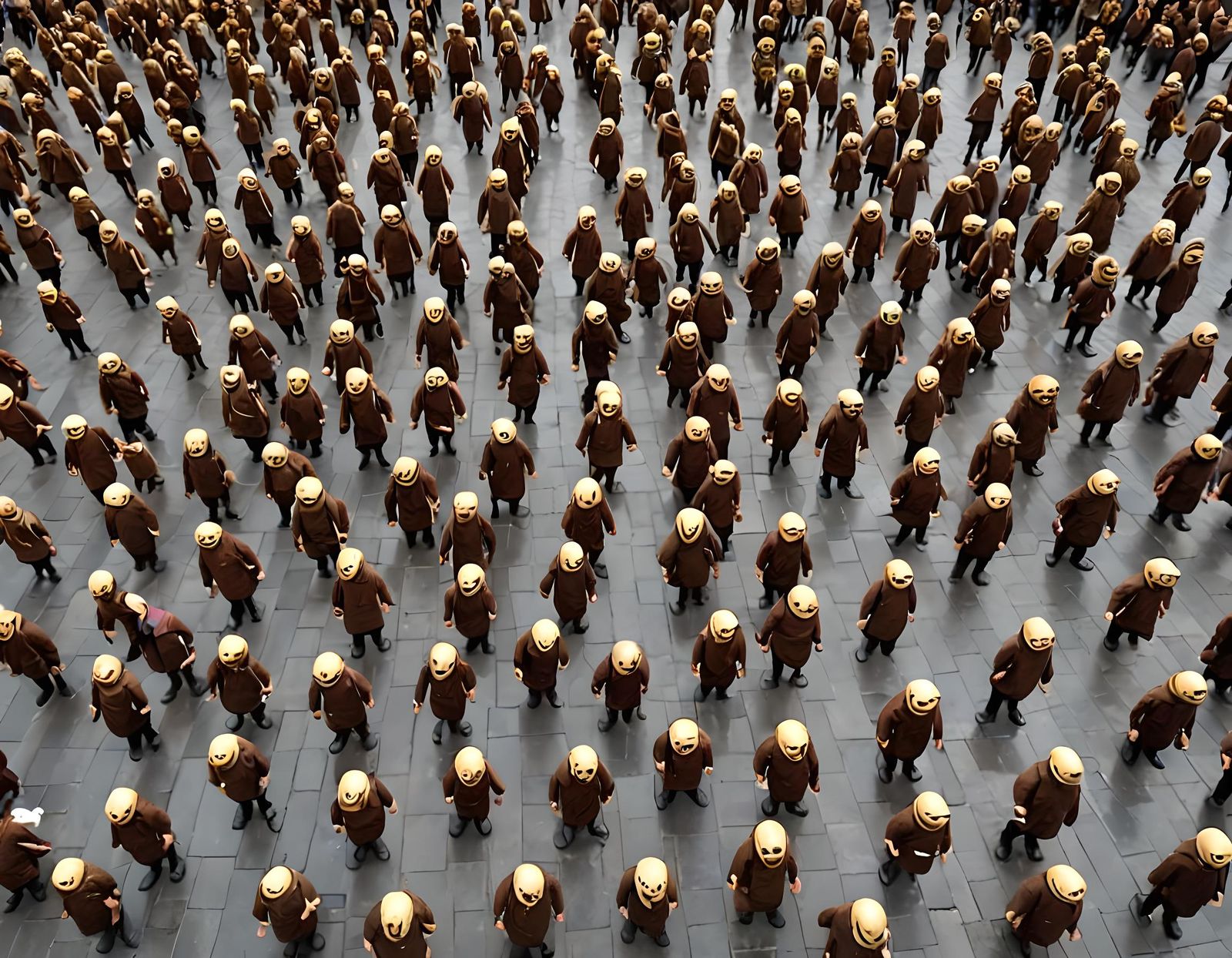 Poo People Flashmob Image