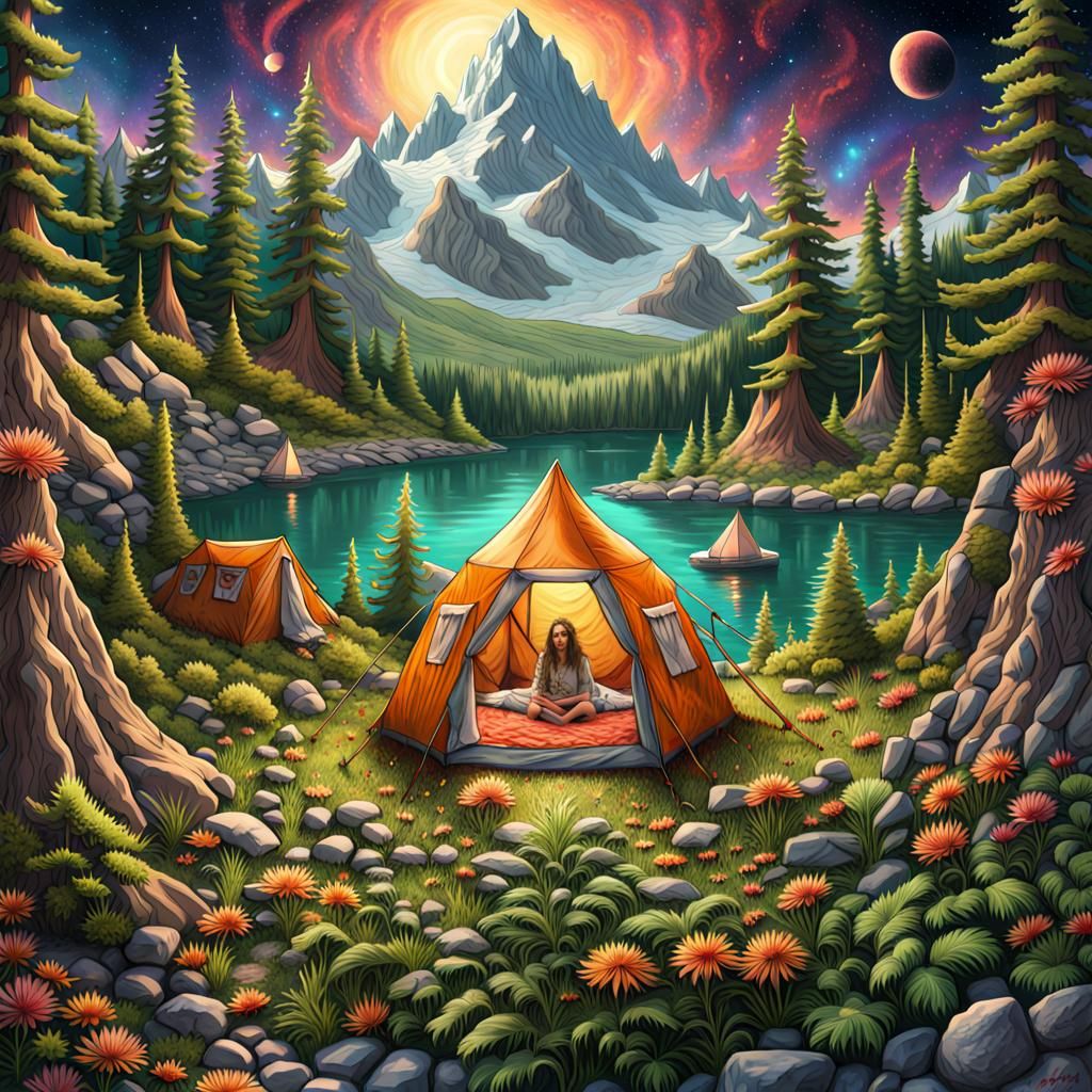 Cosmic Forest Festival with Goddesses