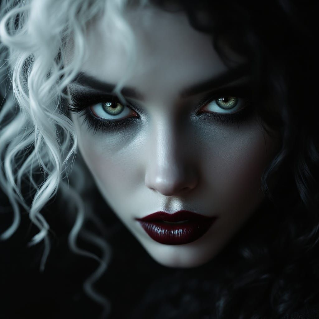 Gothic Goddess Portrait in High Definition