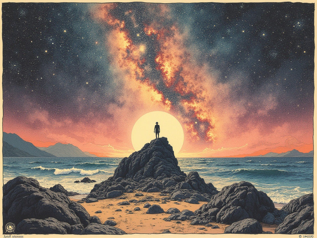 Cosmic Solitude in Liminal Space