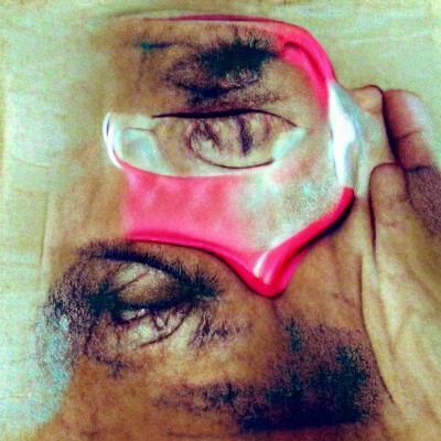 Contemplative Figure in Overcast Setting