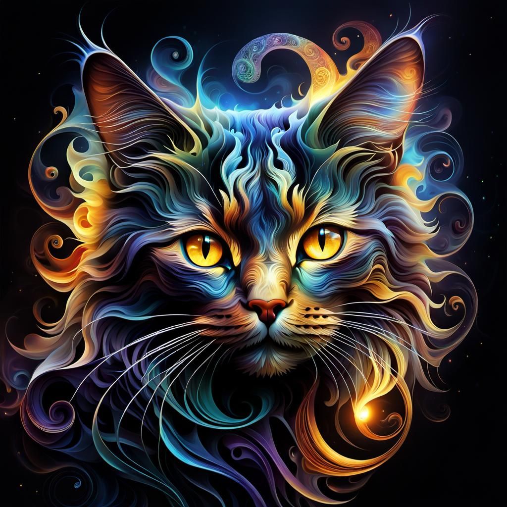 Fantasy cat