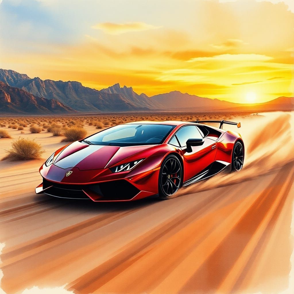 Drifting in the Nevada Sand