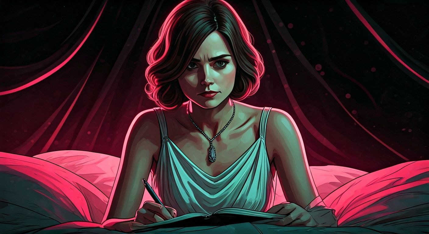 Jenna Coleman as Clara Oswald in 1920s Dystopian Setting