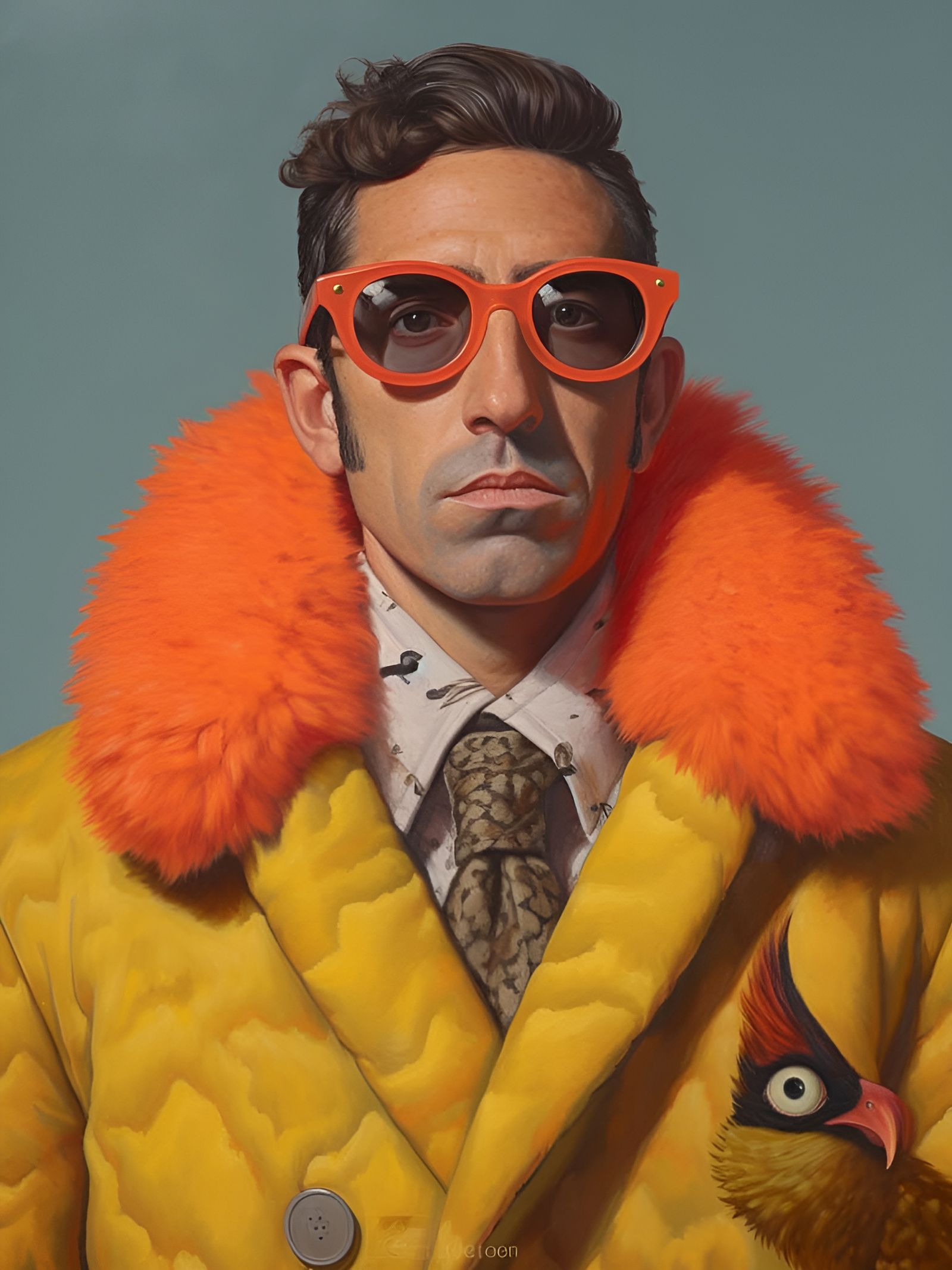 "Eccentric Uncle Gino" - A Midjourney Creation