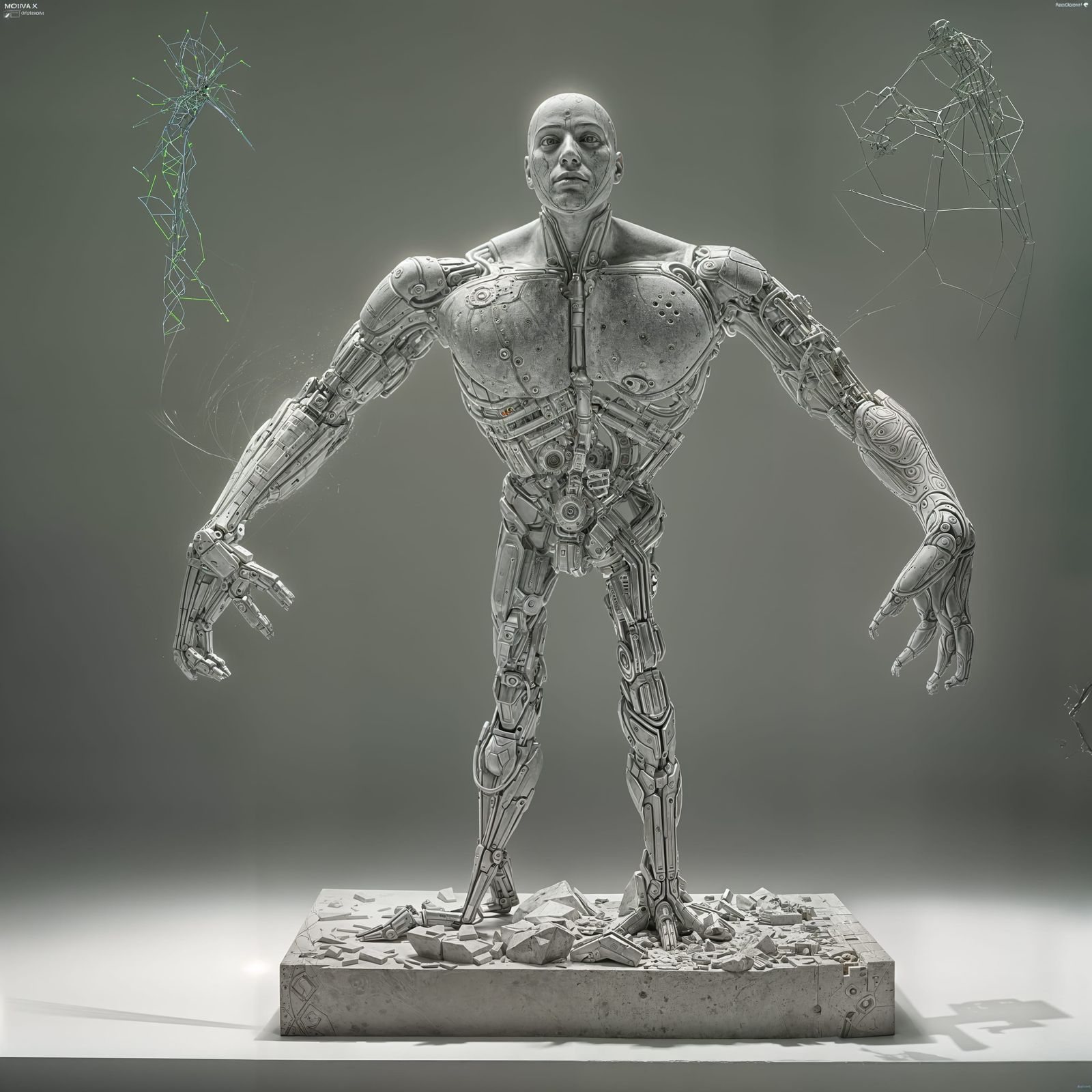 Clayton..drowing golem..