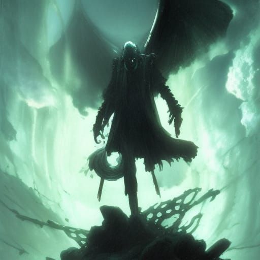 Lovecraftian Horror Meets Anime Key Visual