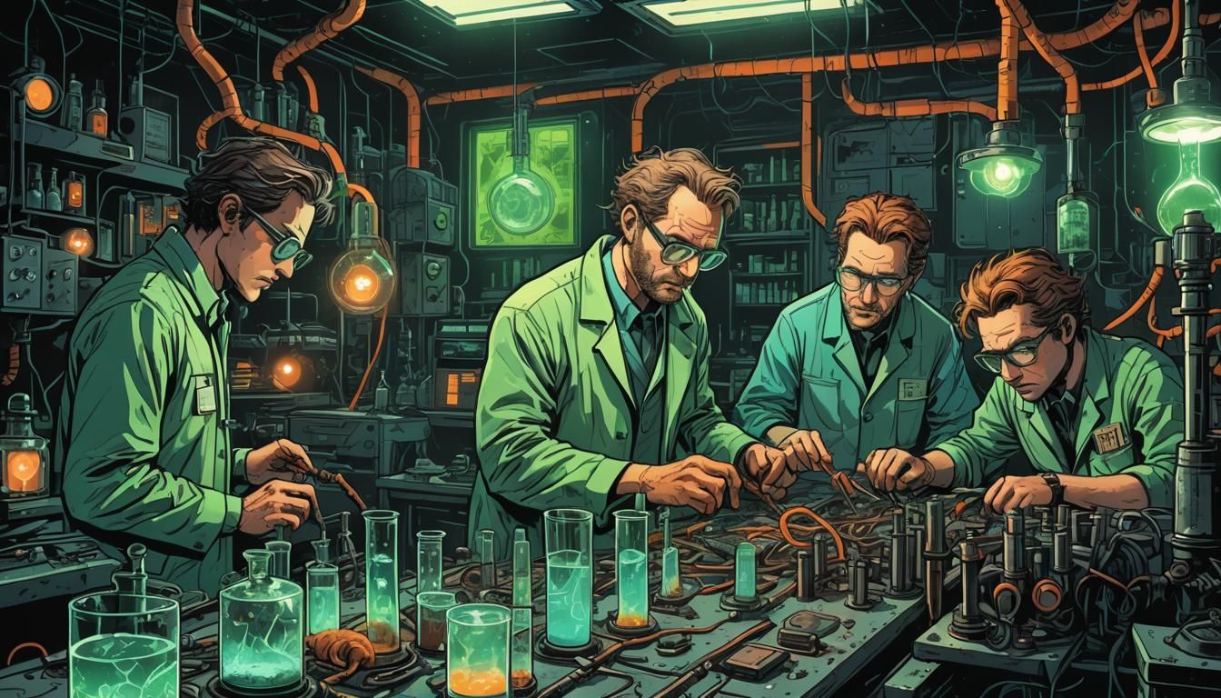 Gritty Comic Book Art: Earthworm Transformation