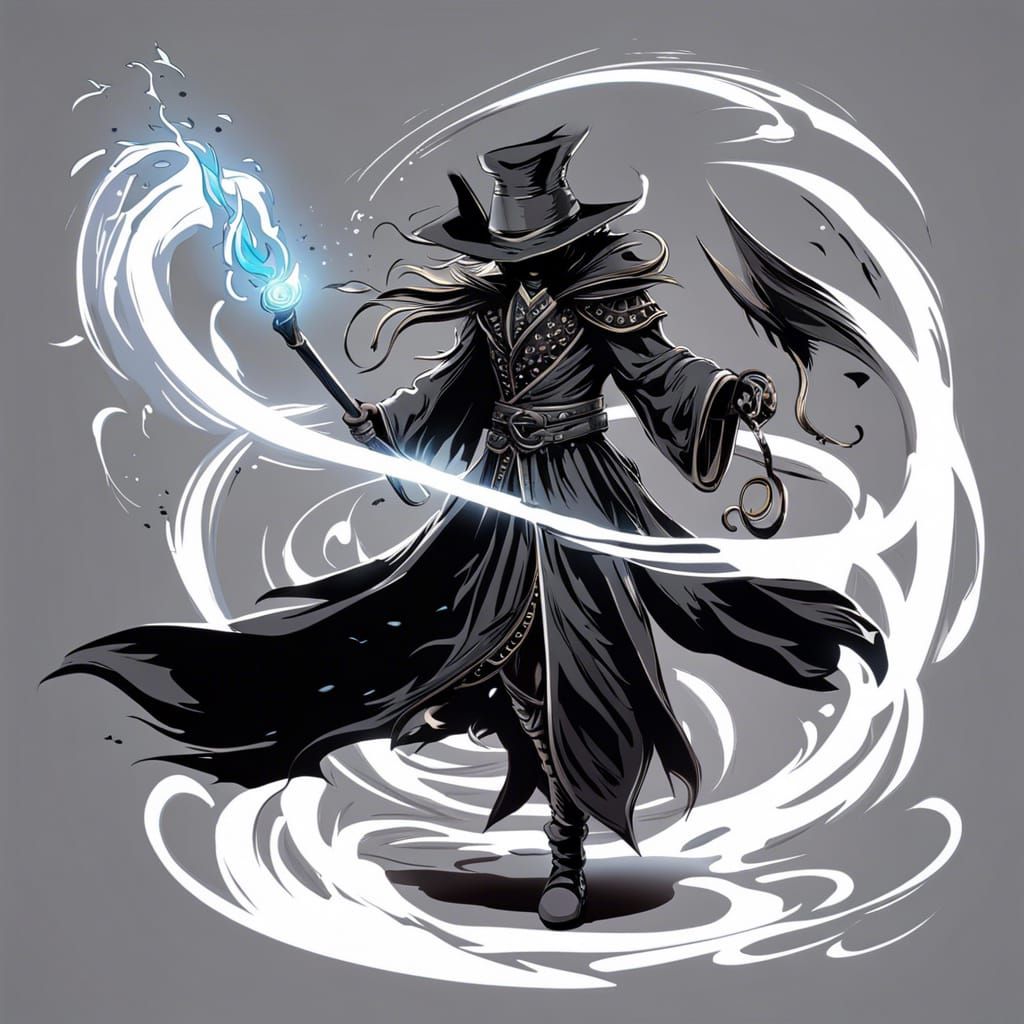 Kenku Wizard of Steampunk Fantasy Art