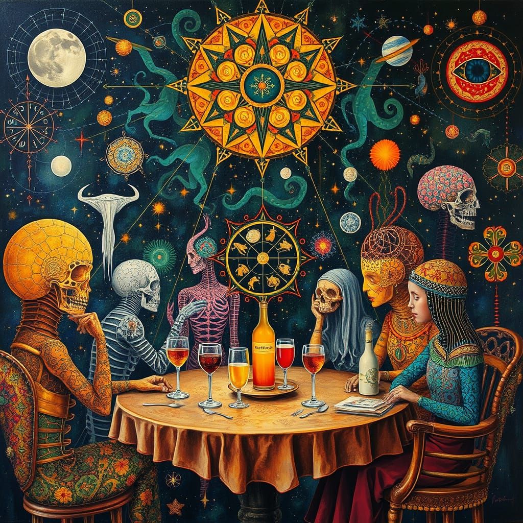 Psychedelic Utopia Cafe at Galaxy's End