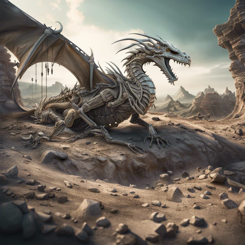 Dragon Skeleton Unearthed at Archaeological Dig Site