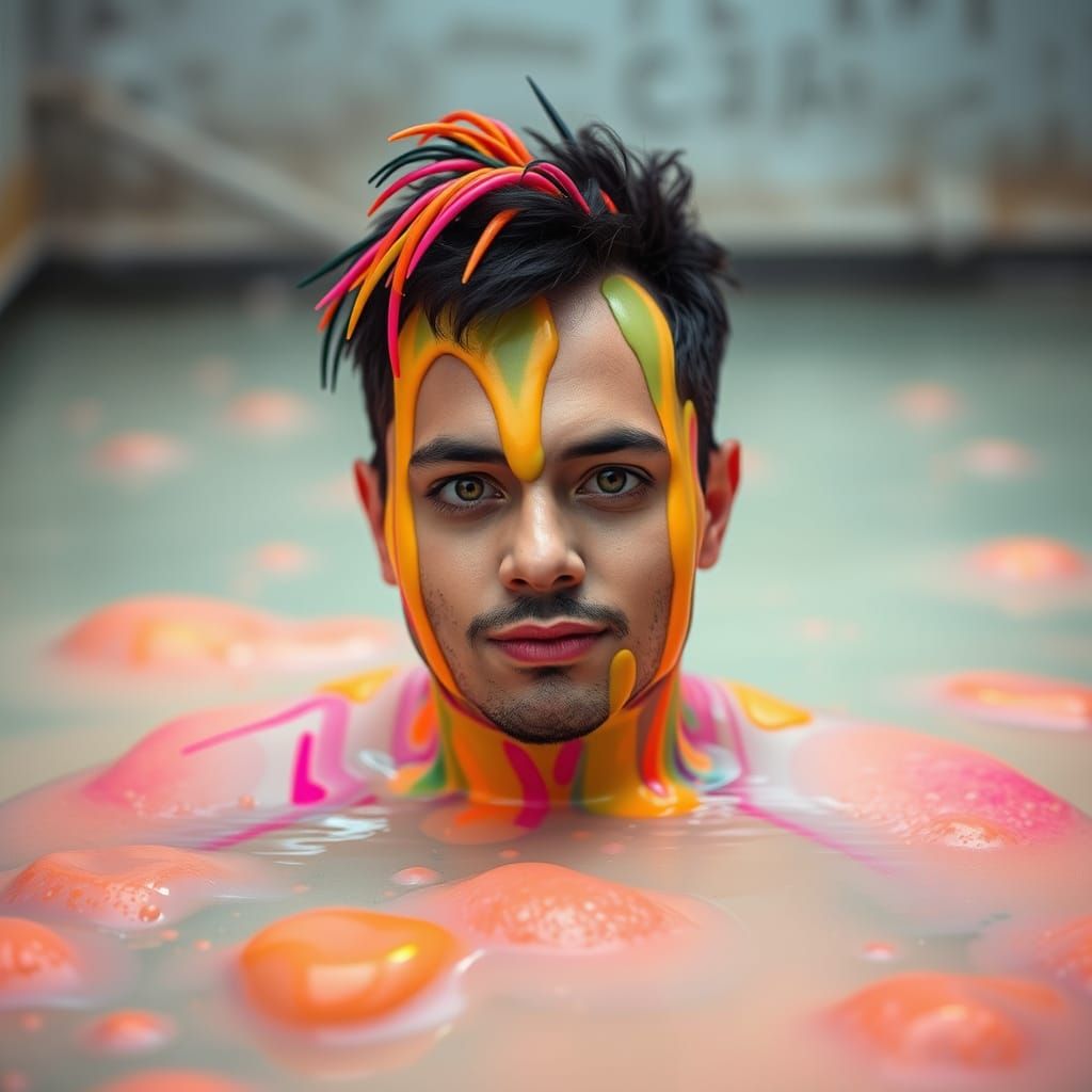 taking a plunge in some gunge