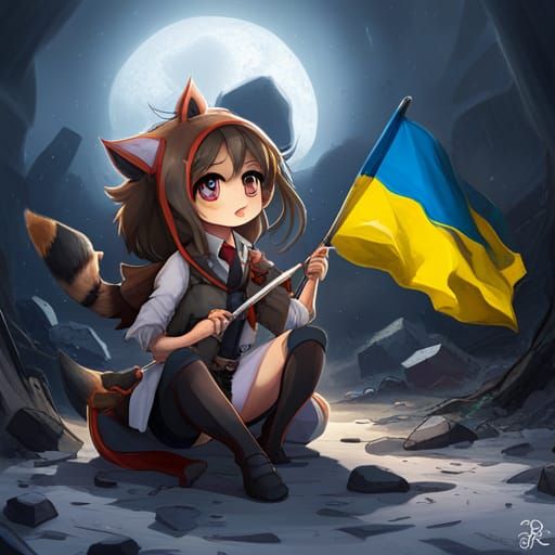 Stand(or sit) with Ukraine!