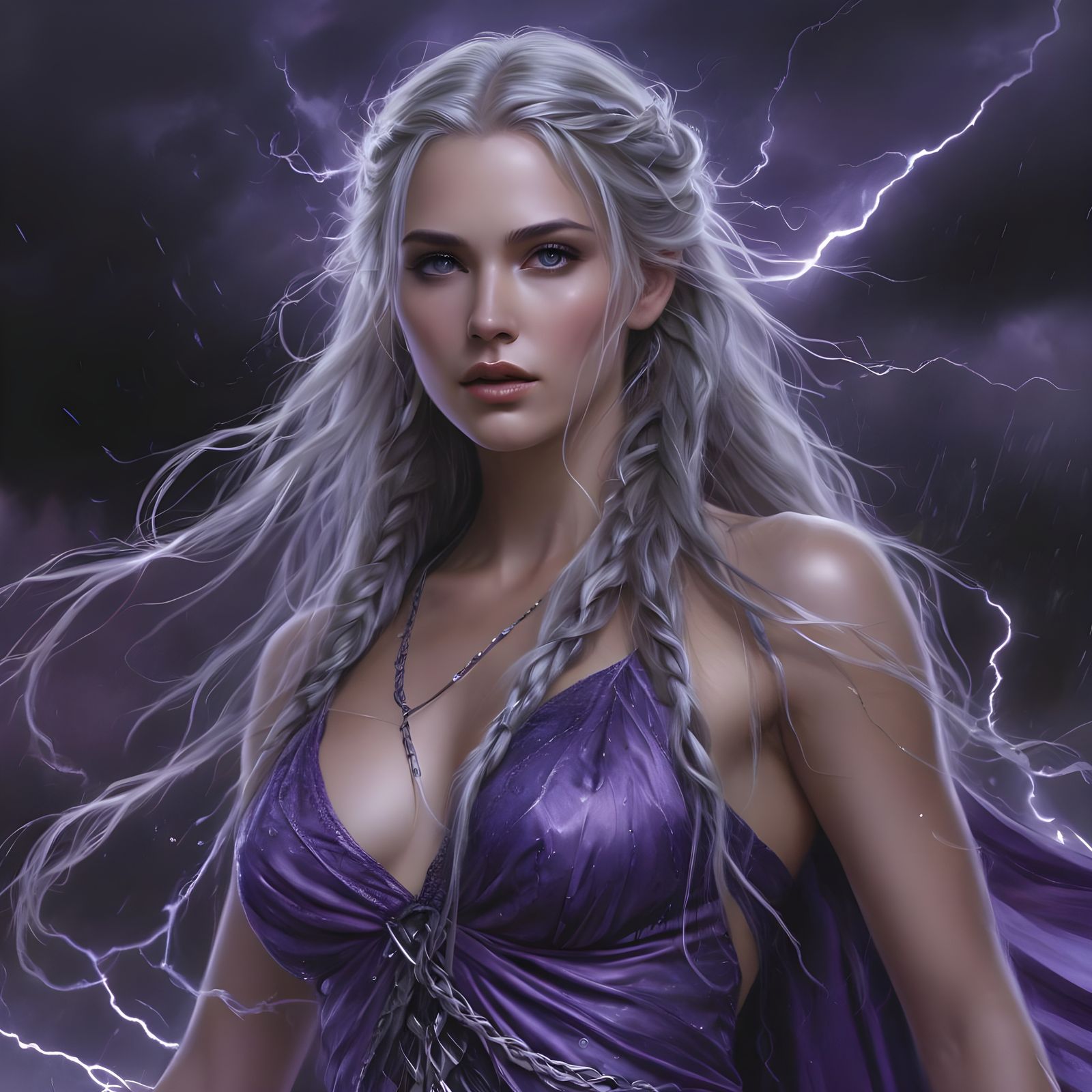 Norse Goddess of Wisdom Casts Magical Spell in Lavish Royo S...