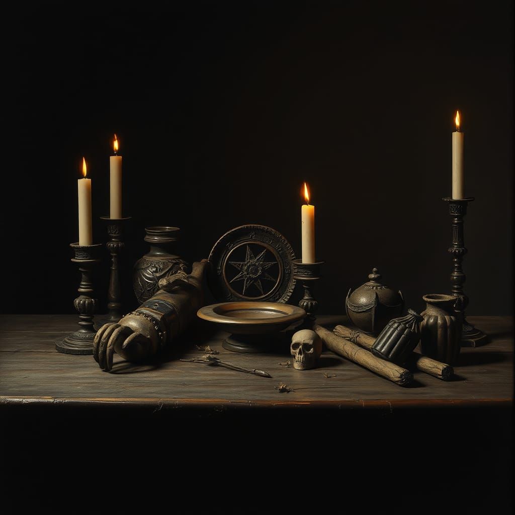 Memento Mori: Still Life in Old Master Style