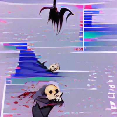 Abstract Depiction of Death and the Afterlife