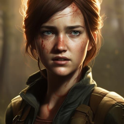 Mushroom Queen Portrait in Hyperdetailed Style