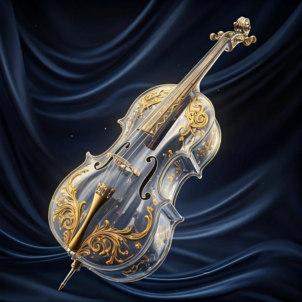 Ethereal Cello in a Dreamlike Realm