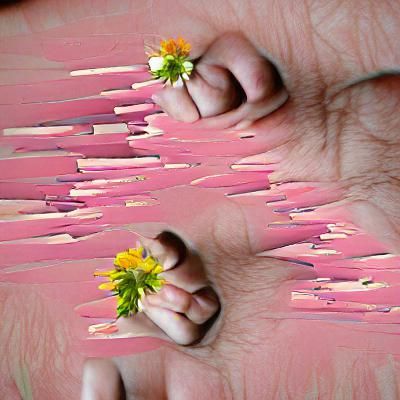 Surreal Flowers Rise Up