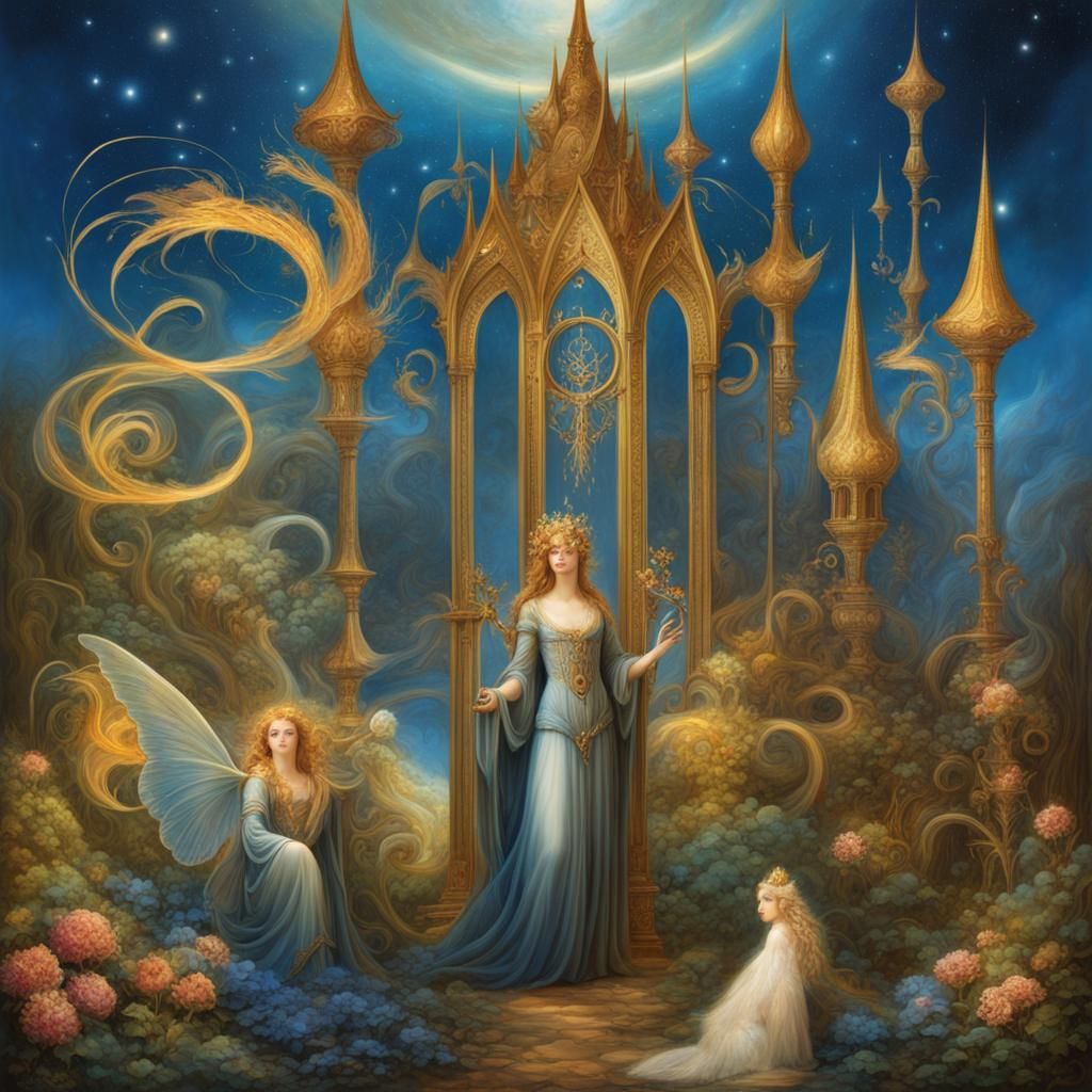 Magical Eternity: Surreal Graphic Art Phenomenon