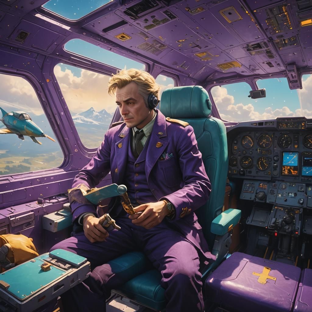 Antoine de Saint-Exupéry and Le Petit Prince: Splash Art