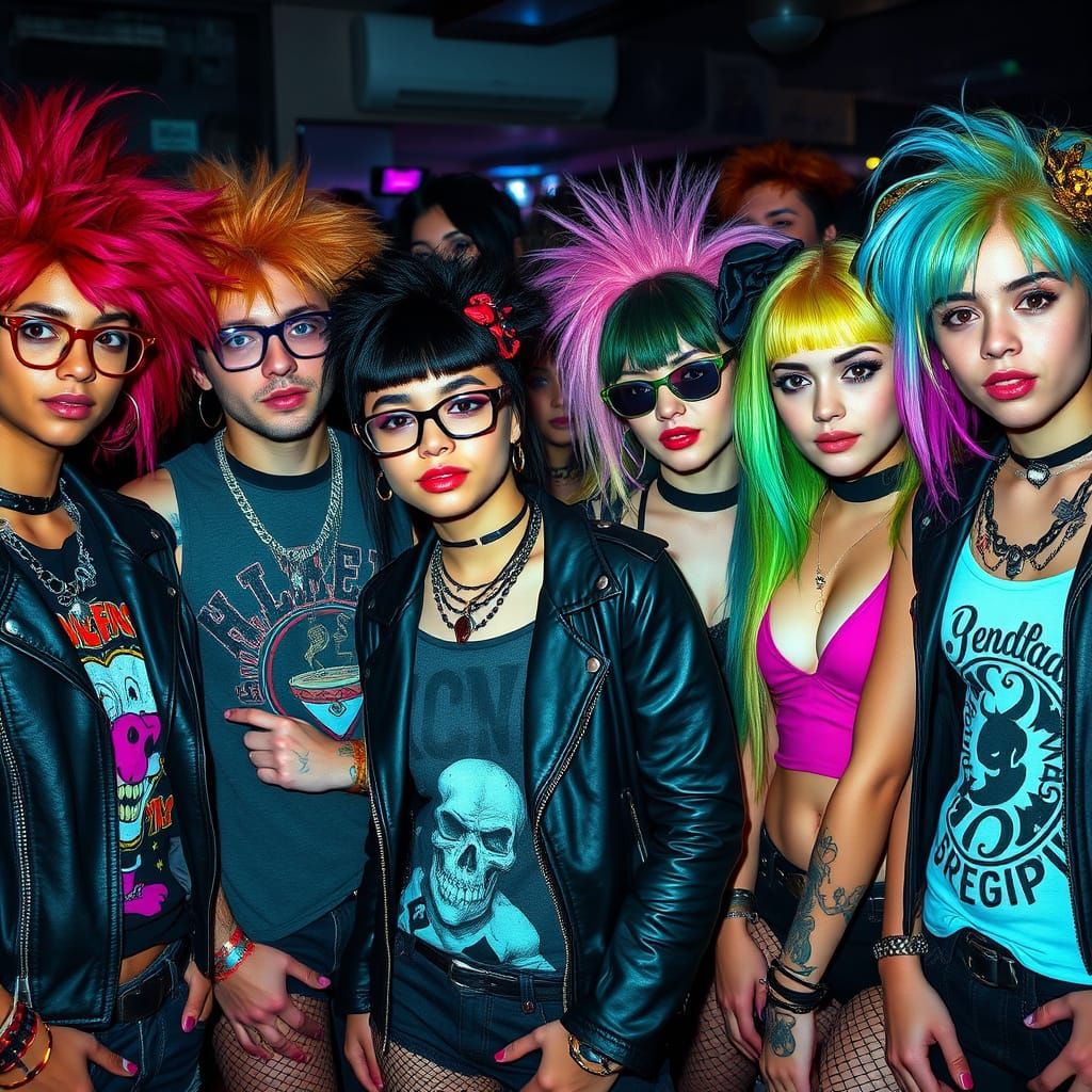 Youthful Rebels Unite in Vibrant, Eclectic Harmony