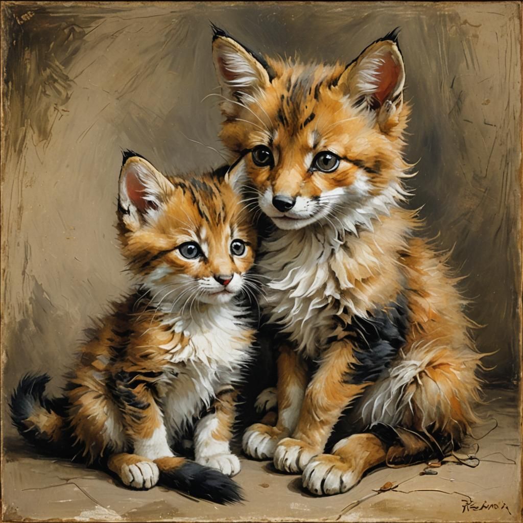 The Kitten and the Fox