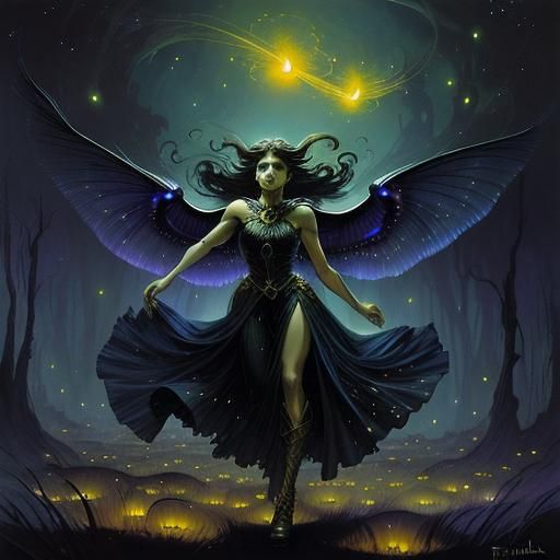 Ethereal Fireflies in a Festering Fairytale