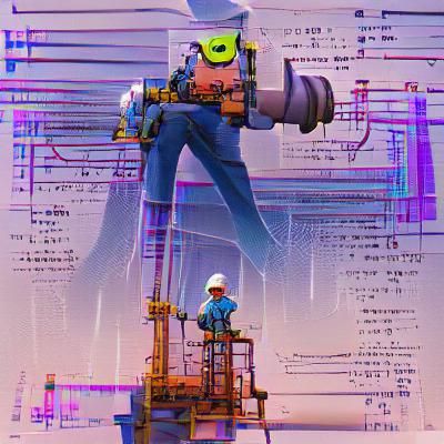 AI Interpretation of Engineer Concept