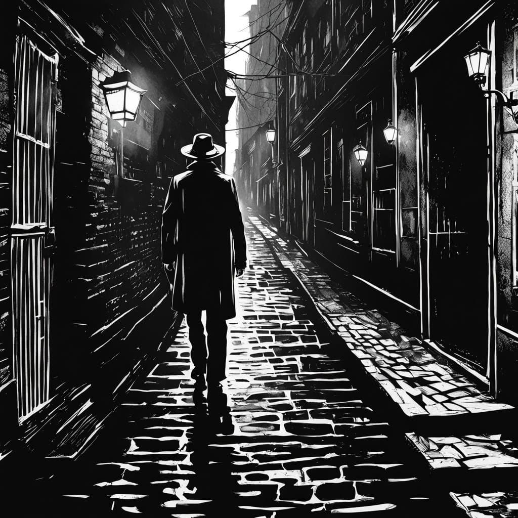 Rugged Detective Pursues Brutal Fugitive in Noir-Style Paris...