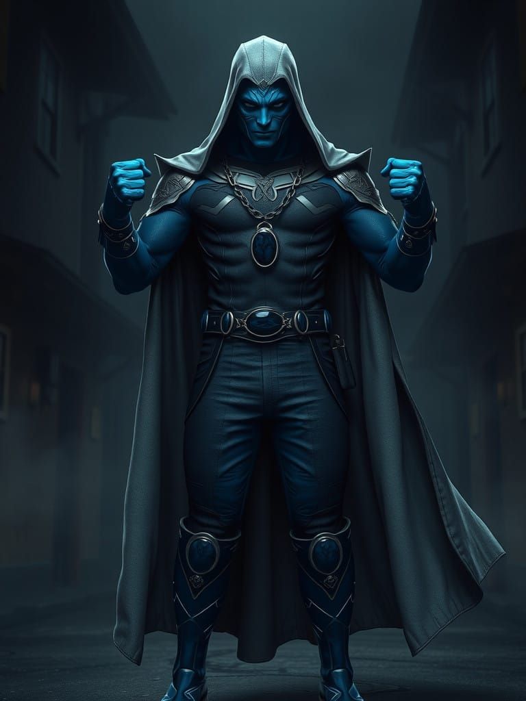 Heroic Obsidian, Justice League Member in Dark Fantasy Armor