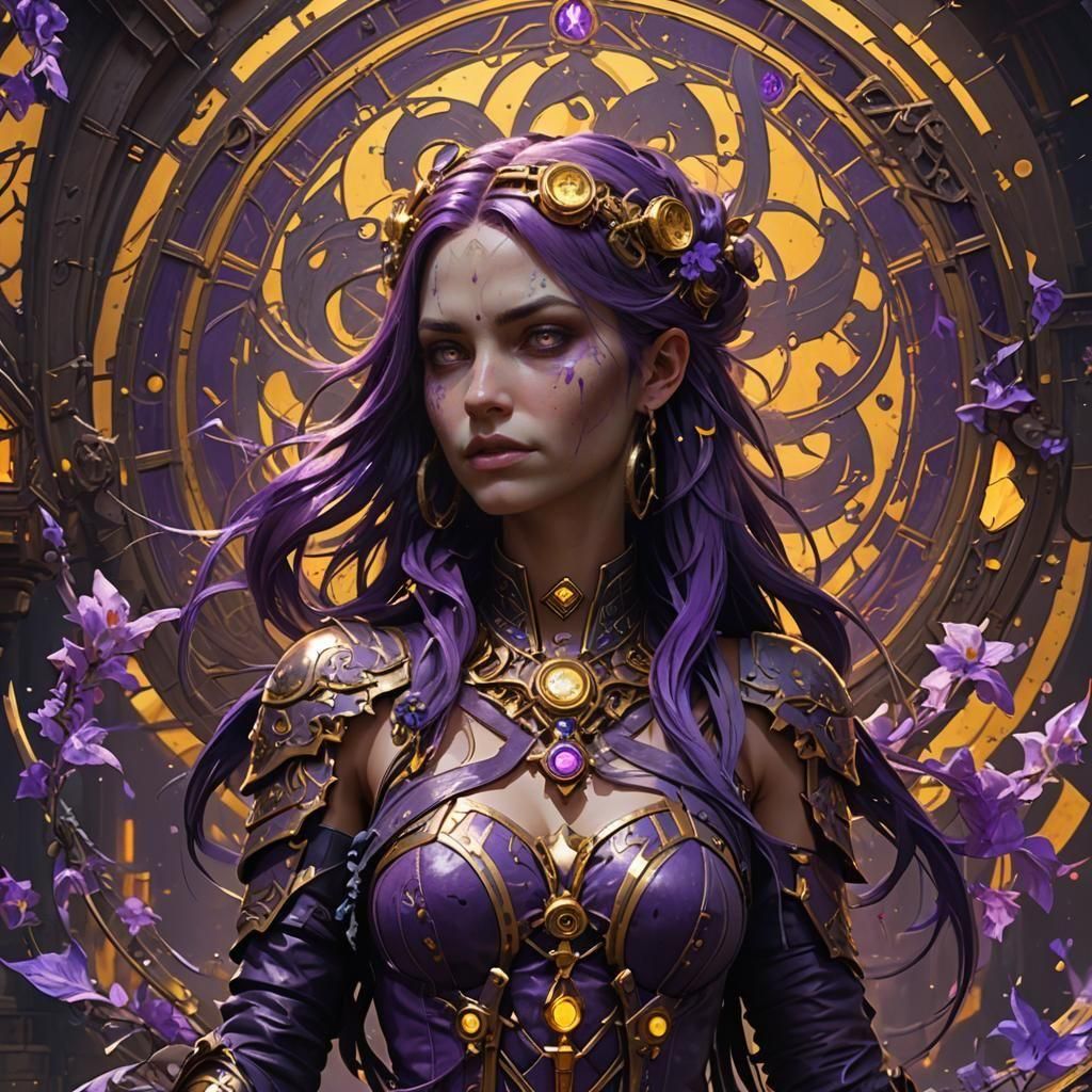 Jinx Dark Fantasy Concept Art in 8K