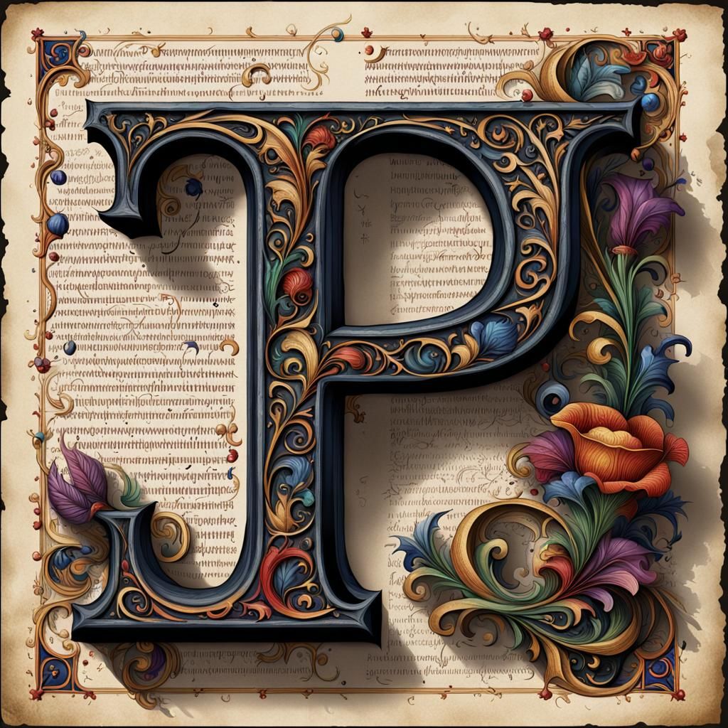 Medieval initial letter