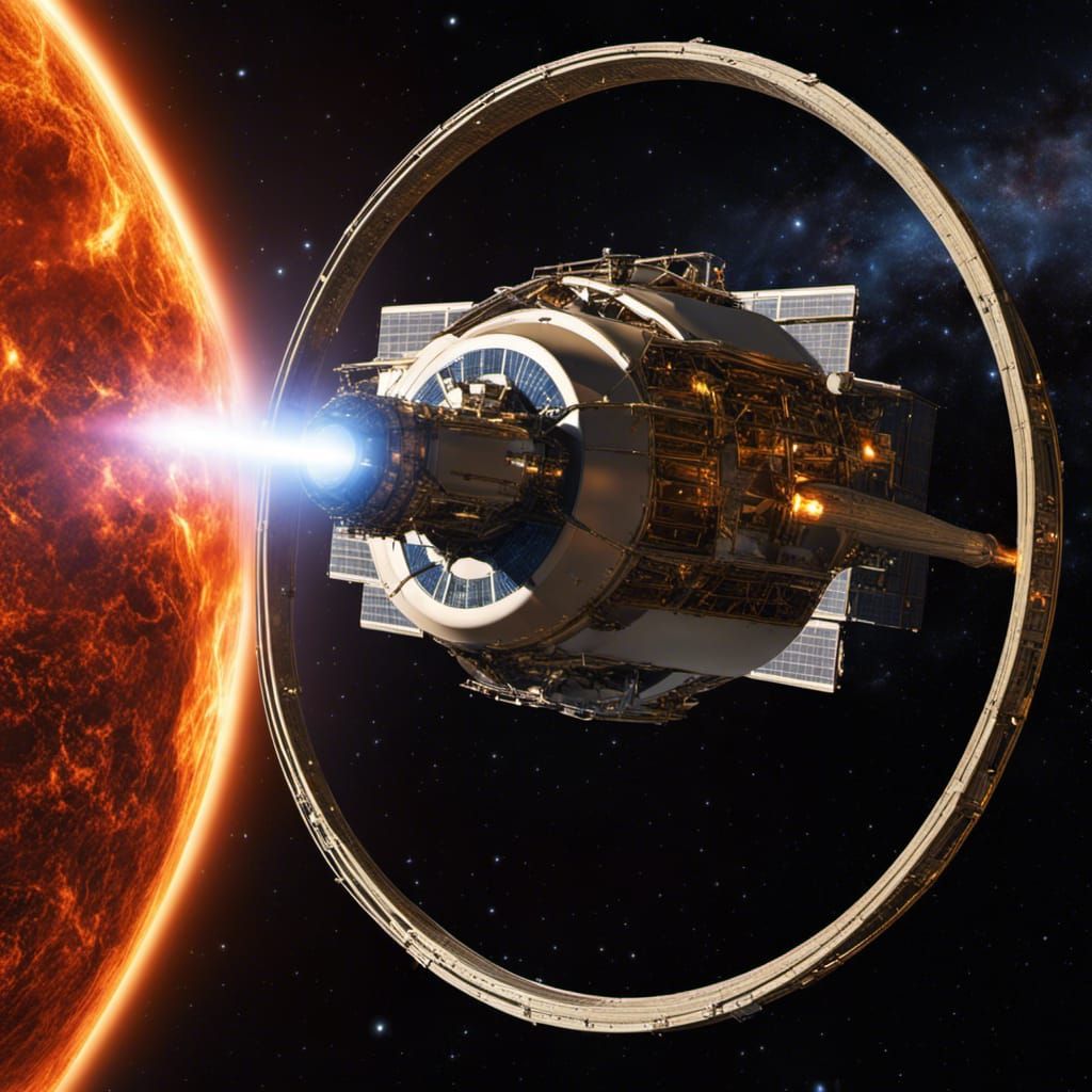 Starship Fires Quantum Entanglement Beam on Solar Mission