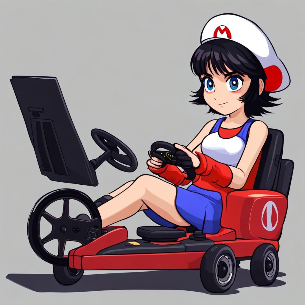 Enya Plays Mario Kart: An AI Interpretation