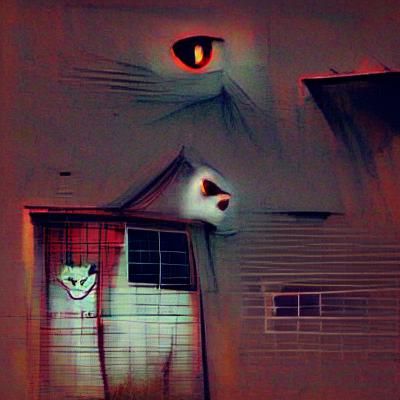 Silhouette Watchers in Twilight