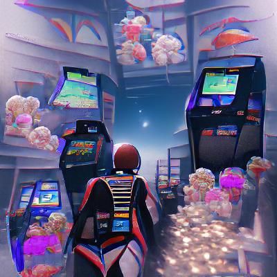 Arcade Dreamscape: An AI Interpretation