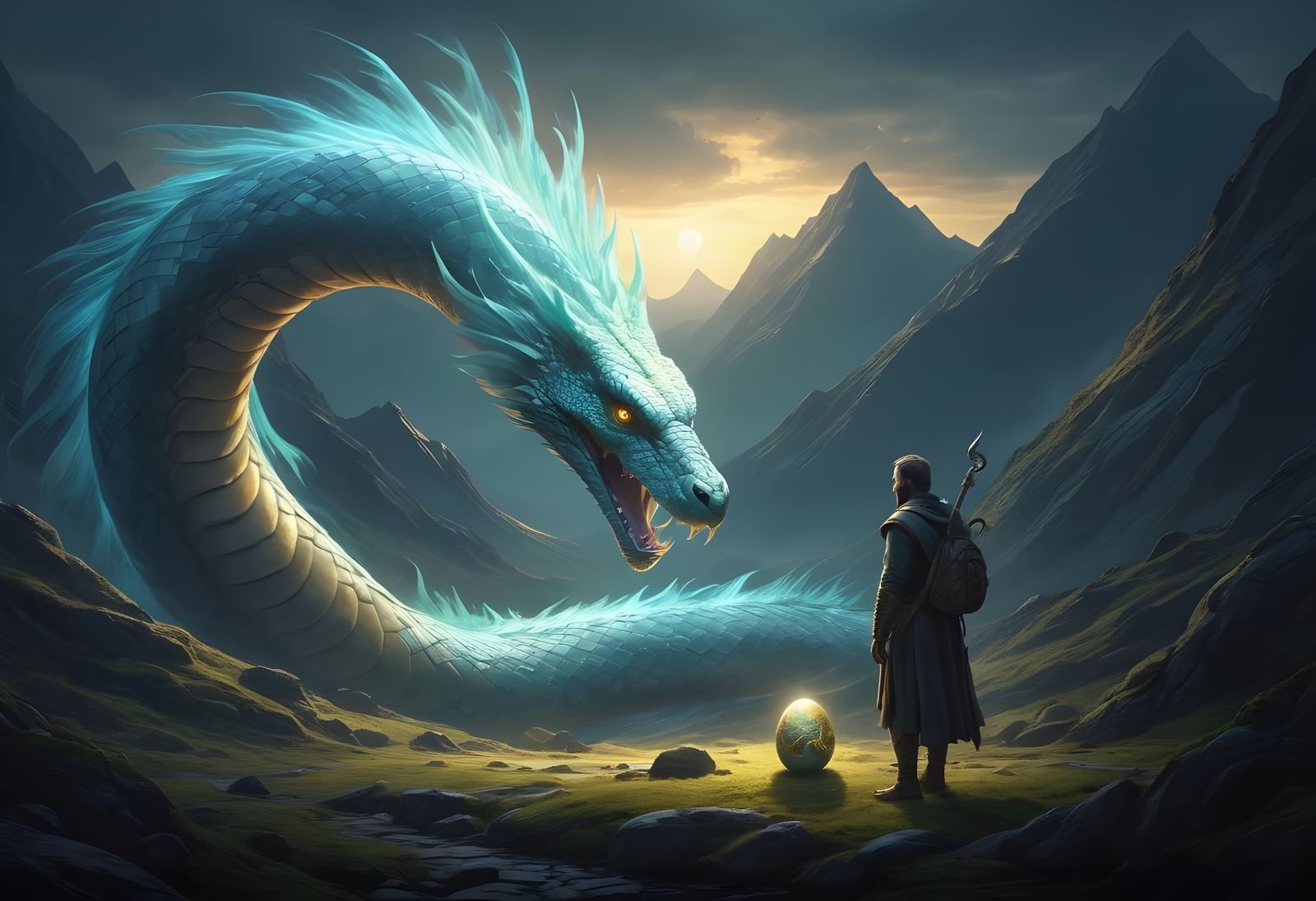 Ethereal Serpent and the Serpent Egg