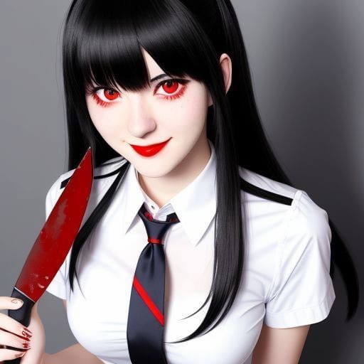 13 Days of Halloween Countdown - Yandere Horror Girl Day!