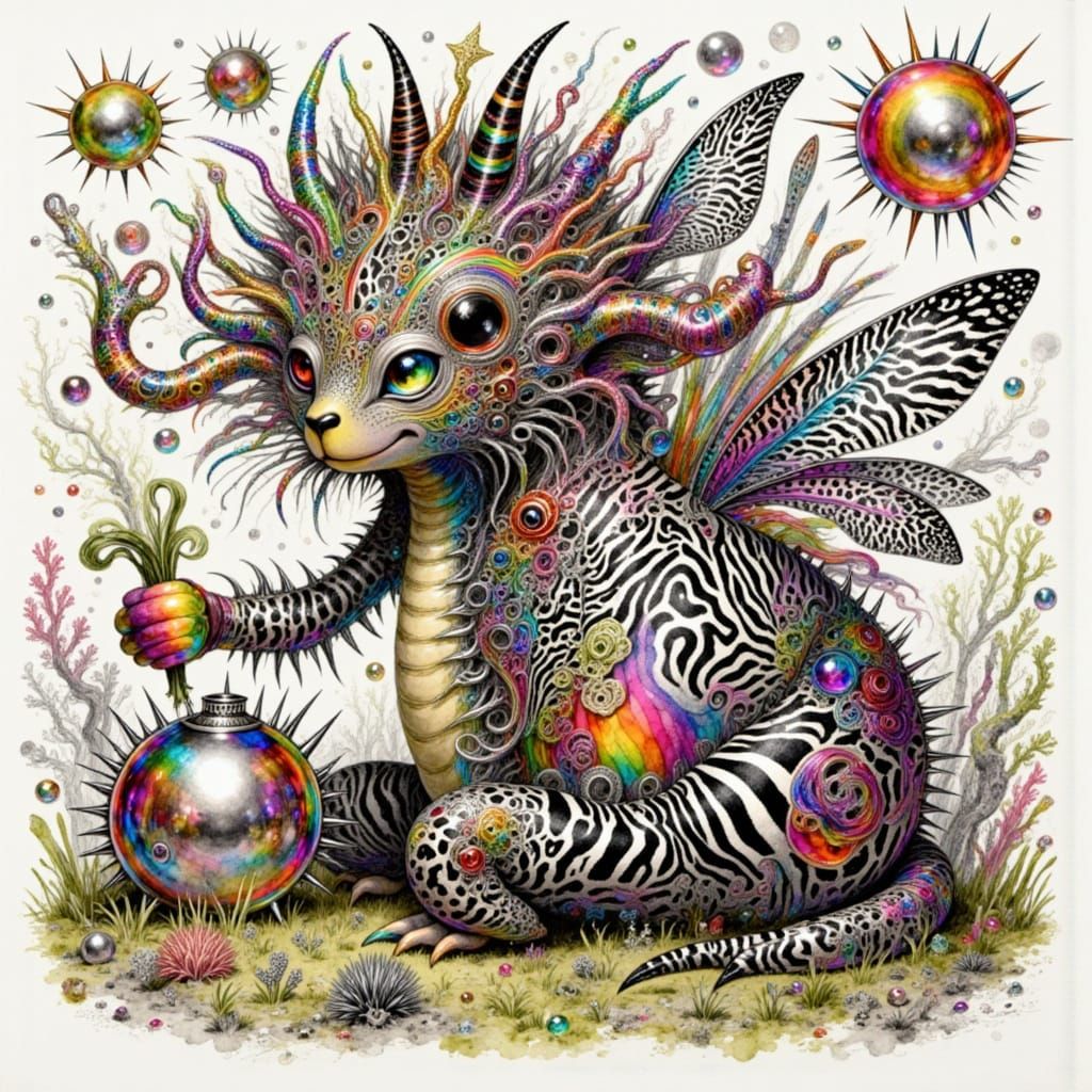 Abstract Orb Music and Zebracore Fusion