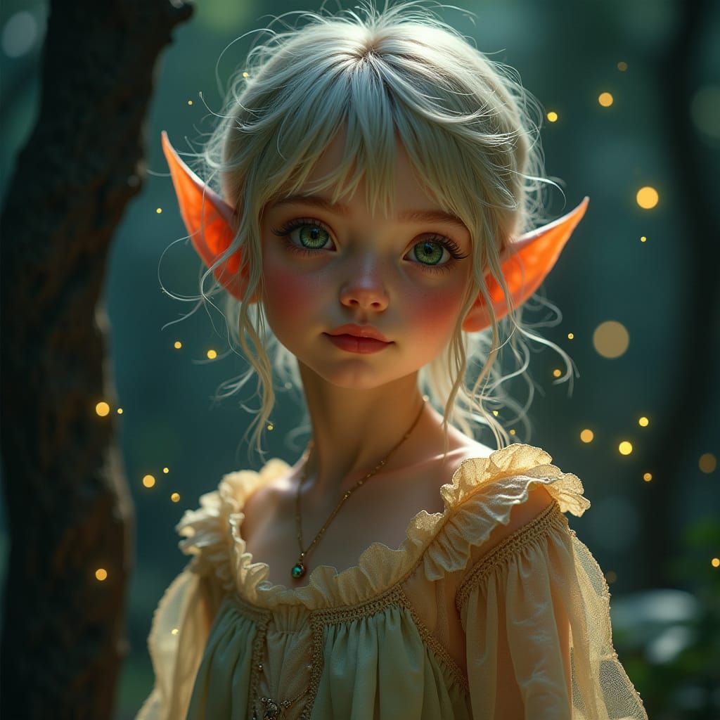 little elf girl